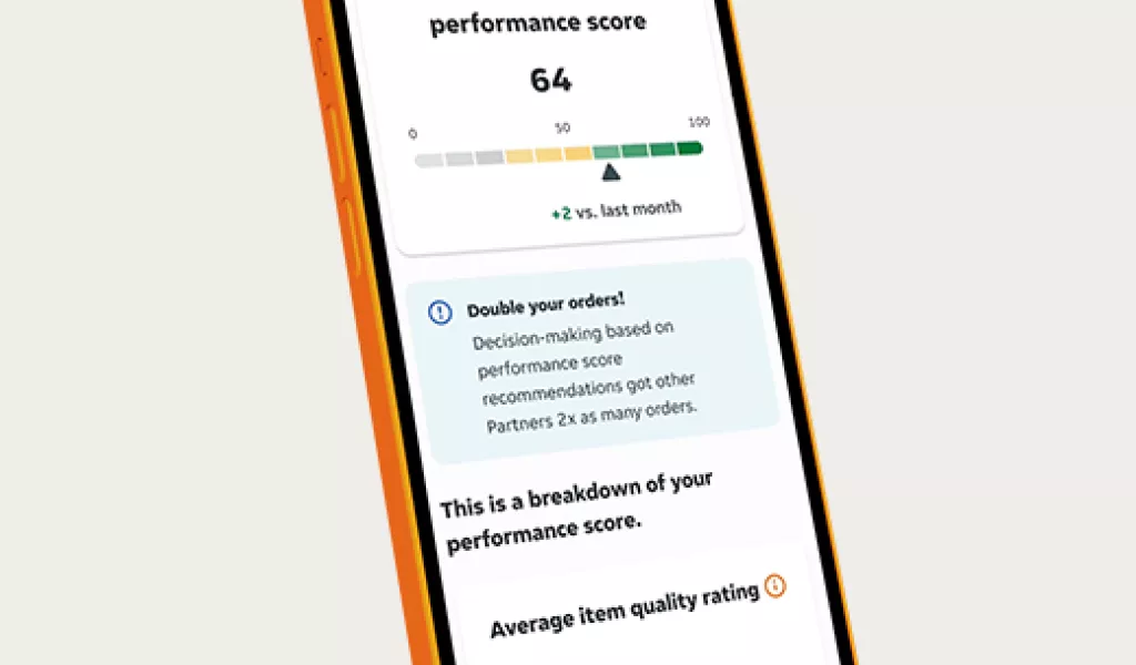 Performance score 