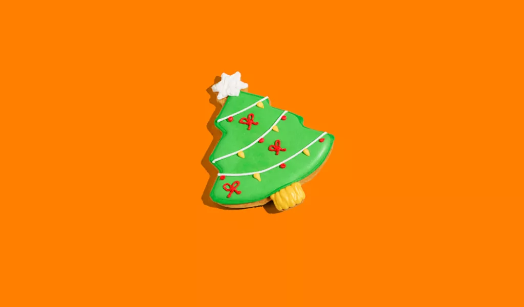 Christmas Tree Biscuit 